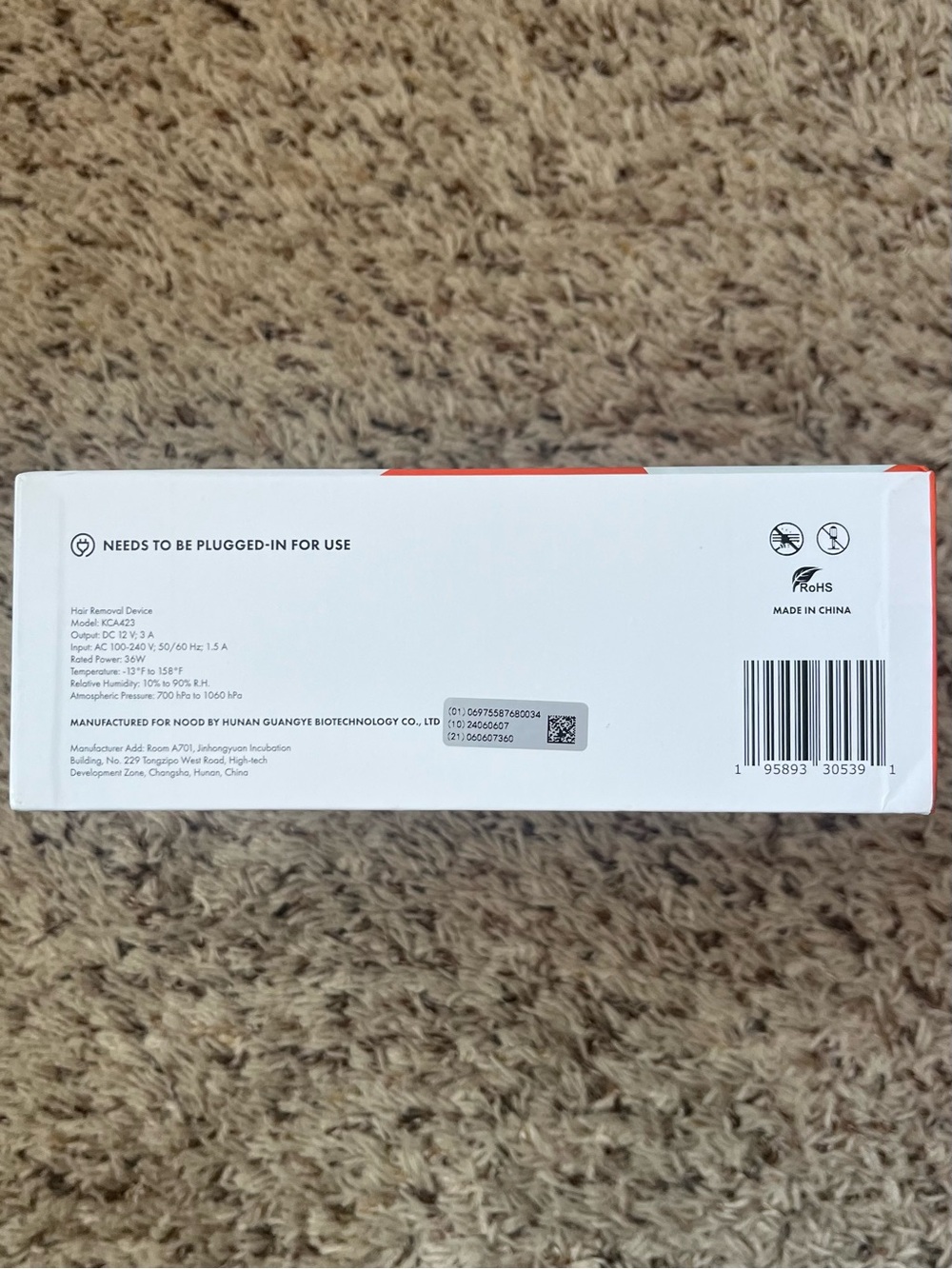 Nood The Flasher 2.0 IPL Laser Hair Removal Device - Picture 2 of 3